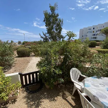 4 Pers Avec Terrasse, Face Mer, Acces Direct Plage, Proche Commerces Et Parc Aqualand - Fr-1-81-600 Le Barcarès